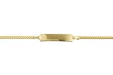 Identitäts-Armband/Panzer - 48998-01 - 333/- Gelbgold