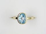 Damenring - 94829-56 - 333/- Gelbgold, Topas