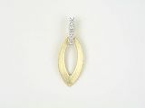Anhänger - 94524-01 - 333/- Gelbgold, Zirkonia