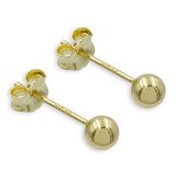 Ohrstecker - Kesef 4475 - 925/- Silber Gelb vergoldet