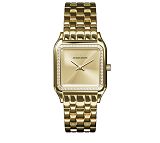 Damenuhr - Jacques Lemans 1-2219D - Quarz, Stahl IP Gold