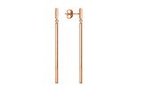 Ohrstecker - 81089-01 - 925/- Silber Rosé vergoldet