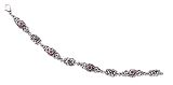 Armband - Gerry Eder 41.0167 - 925/- Silber, Granat